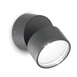 Ideal-Lux - Lampada outdoor OMEGA AP ROUND 4000K, 9 x 9 x h9 cm,<Dmora Fashion