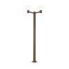 Ideal-Lux - Lampada outdoor CLIO MPT2 COFFEE, 58 x 20 x h197 cm,<Dmora Outlet