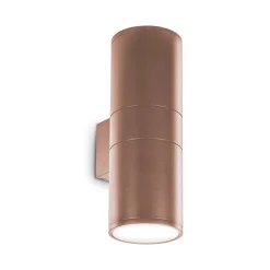 Ideal-Lux - Lampada outdoor GUN AP2 BIG COFFEE, 11 x 31 x h15 cm,<Dmora Best Sale