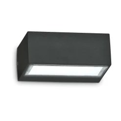 Ideal-Lux - Lampada outdoor TWIN AP1 , 17 x 7 x h12 cm,<Dmora Cheap