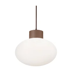 Ideal-Lux - Lampada outdoor CLIO MSP1 COFFEE, 9 x 9 x h30 cm,<Dmora Store