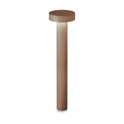 Ideal-Lux - Lampada outdoor TESLA PT4 H80 COFFEE, 21 x 21 x h80 cm,<Dmora Outlet