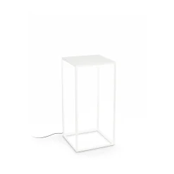 Ideal-Lux - Lampada outdoor IPOTESI PT H73 BIANCO, 35 x 35 x h73 cm,<Dmora Cheap