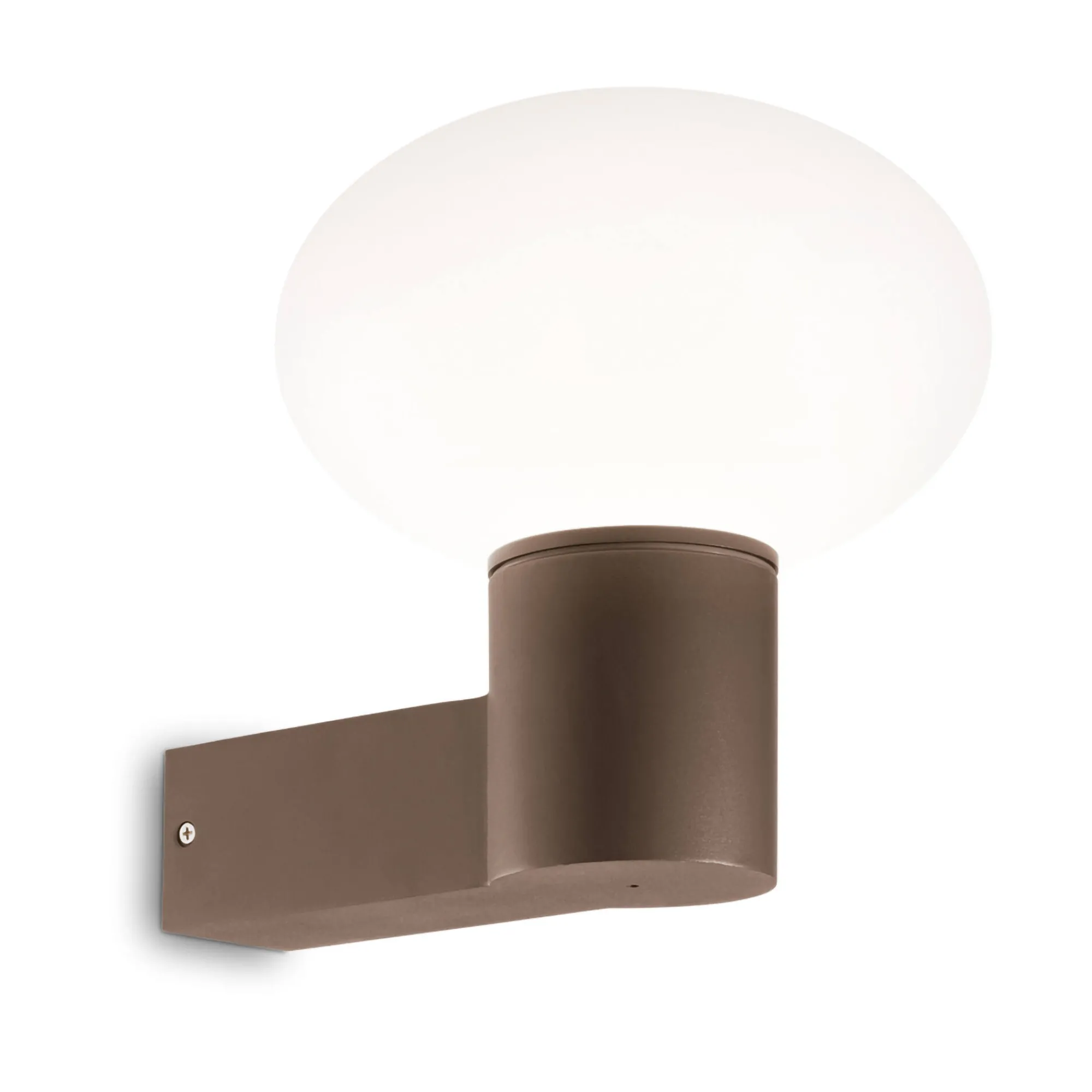 Ideal-Lux - Lampada outdoor CLIO MAP1 COFFEE, 9 x 10 x h22 cm,<Dmora Hot
