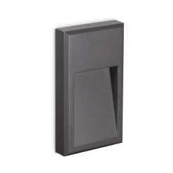 Ideal-Lux - Lampada outdoor FEBE-2 AP 4000K, 13 x 23 x h3 cm,<Dmora Discount