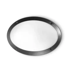 Ideal-Lux - Lampada outdoor MEDEA-1 AP1 , Made in Italy, 33 x 23 x h9 cm,<Dmora Shop