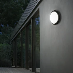 Ideal-Lux - Lampada outdoor POLAR-1 AP1 , Made in Italy, 30 x 30 x h9 cm,<Dmora Clearance