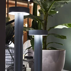 Ideal-Lux - Lampada outdoor TESLA PT4 H60 , 21 x 21 x h60 cm,<Dmora Outlet