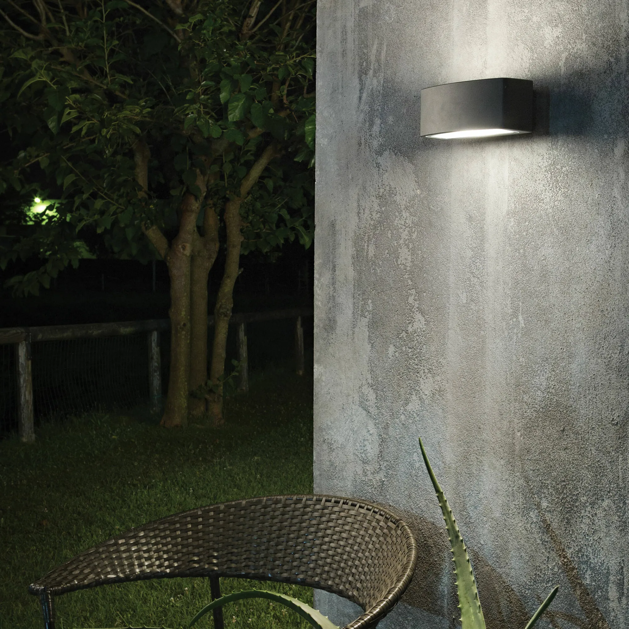 Ideal-Lux - Lampada outdoor ANDROMEDA AP1 , 22 x 9 x h12 cm,<Dmora Flash Sale
