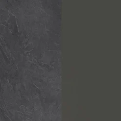 Isola da cucina Abern, 160x90h90 cm, Antracite e Ardesia<Dmora Clearance