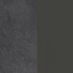 Isola da cucina Tartaro, 155x90h90 cm, Antracite e Ardesia<Dmora Discount