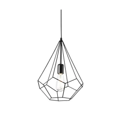 Lampada a sospensione AMPOLLA-3 SP1 , Lampadario, Luminare sospeso, Lampada a pendente, Made in Italy, 30x30h67 cm,<Dmora Best Sale