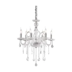 Lampada a sospensione GIUDECCA SP6 , Lampadario, Luminare sospeso, Lampada a pendente, 58x58h90 cm,<Dmora Best Sale
