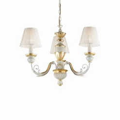 Lampada a sospensione, Lampadario, Luminare sospeso, Lampada a pendente, 63x63h57 cm,<Dmora New