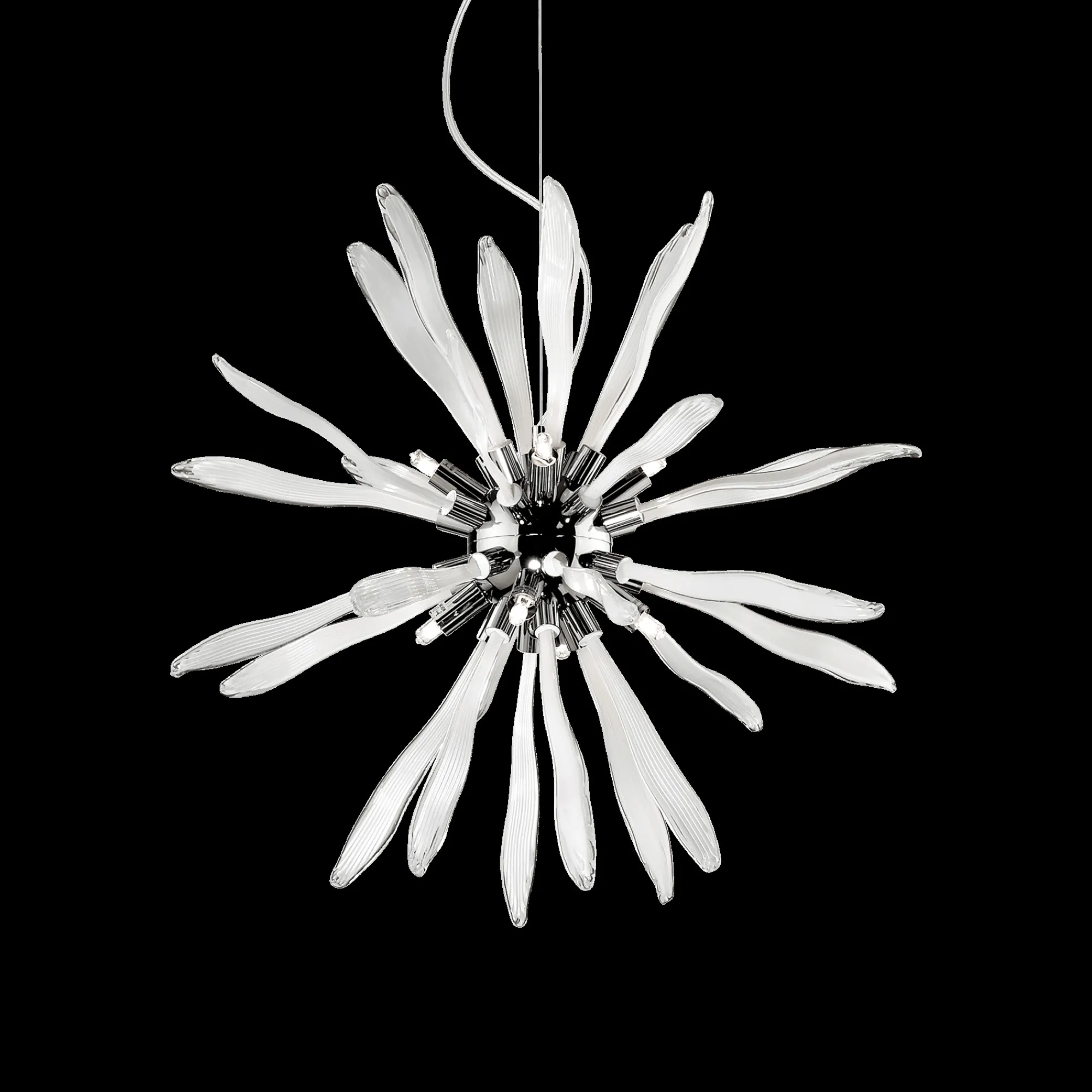 Lampada a sospensione, Lampadario, Luminare sospeso, Lampada a pendente, 50x50h65 cm,<Dmora Online