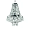 Lampada a sospensione, Lampadario, Luminare sospeso, Lampada a pendente, 25x25h55 cm,<Dmora Online