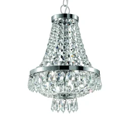 Lampada a sospensione, Lampadario, Luminare sospeso, Lampada a pendente, 25x25h55 cm,<Dmora Online