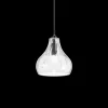Lampada a sospensione, Lampadario, Luminare sospeso, Lampada a pendente, 15x15h33 cm,<Dmora Clearance