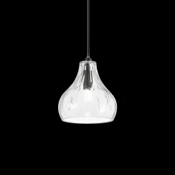 Lampada a sospensione, Lampadario, Luminare sospeso, Lampada a pendente, 15x15h33 cm,<Dmora Clearance