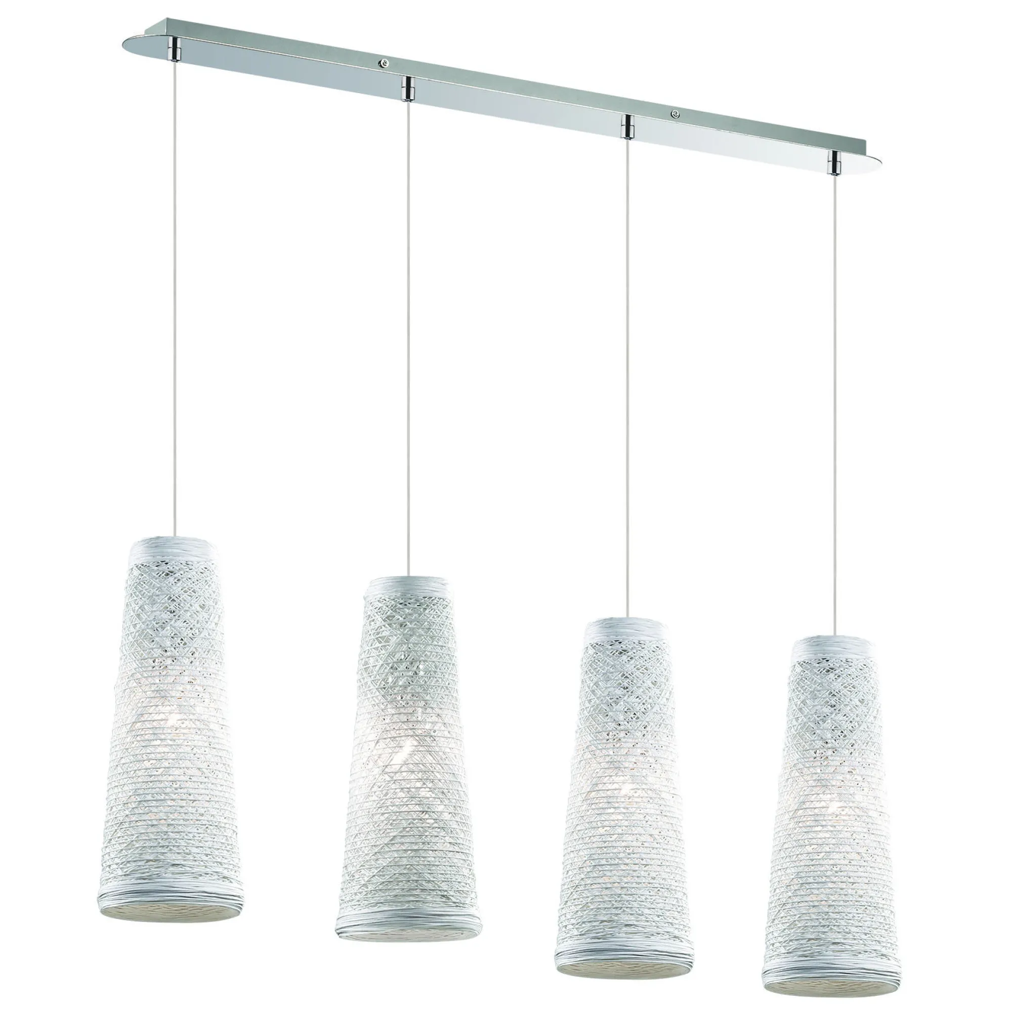 Lampada a sospensione, Lampadario, Luminare sospeso, Lampada a pendente, 77x13h36 cm,<Dmora Cheap