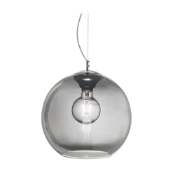 Lampada a sospensione NEMO SP1 D40 FUME', Lampadario, Luminare sospeso, Lampada a pendente, 40x40h62 cm,<Dmora Hot