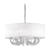 Lampada a sospensione SWAN SP6, Lampadario, Luminare sospeso, Lampada a pendente, 69x69h59 cm,<Dmora Best
