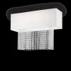 Lampada da soffitto, Plafone, Luminaria a soffitto, Luce per soffitto, 90x30h68 cm,<Dmora Cheap