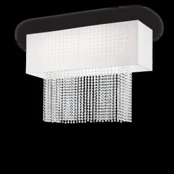 Lampada da soffitto, Plafone, Luminaria a soffitto, Luce per soffitto, 90x30h68 cm,<Dmora Cheap