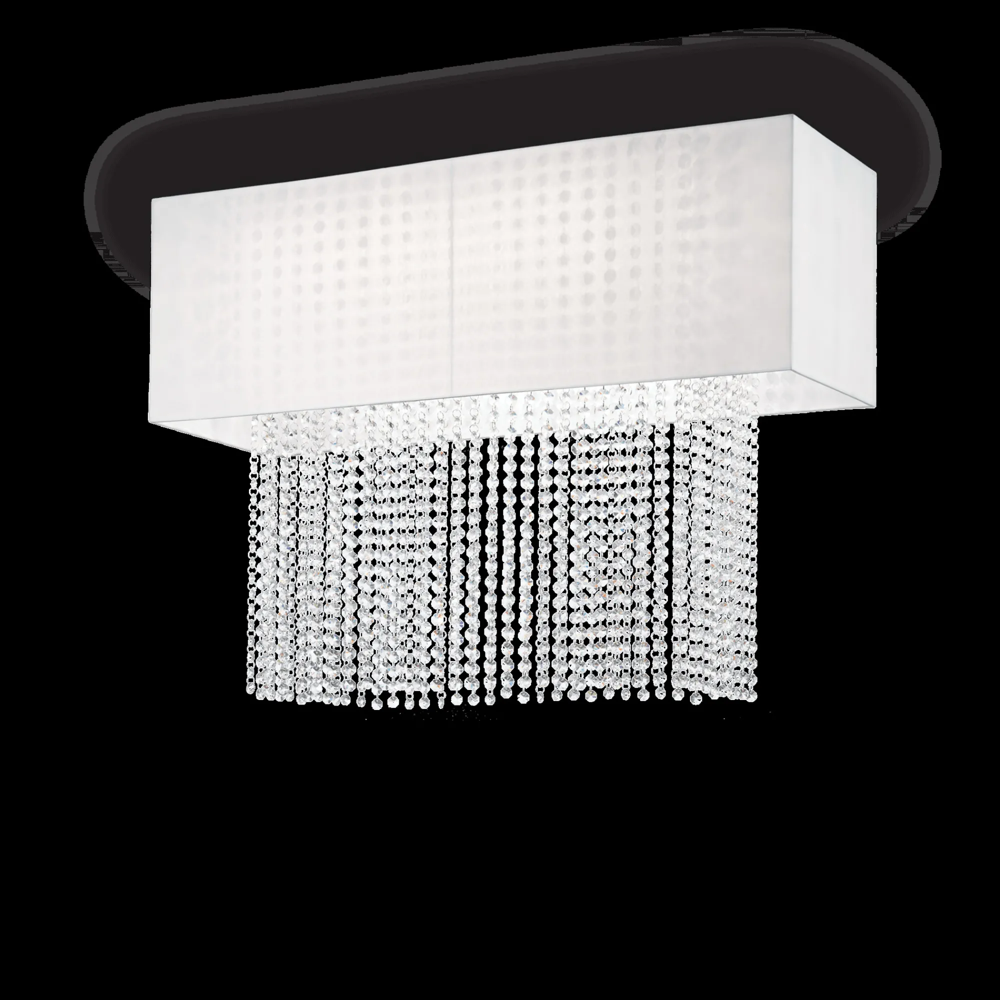Lampada da soffitto, Plafone, Luminaria a soffitto, Luce per soffitto, 90x30h68 cm,<Dmora Fashion