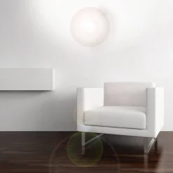 Lampada da soffitto, Plafone, Luminaria a soffitto, Luce per soffitto, 30x30h10 cm,<Dmora Shop