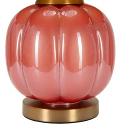 Lampada da tavolo Fibocchi, 33x33 h50 cm, Rosso e Blu<Dmora Cheap