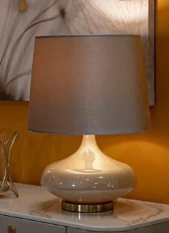 Lampada da tavolo Greci, 35x35 h51 cm,<Dmora Cheap