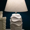Lampada da tavolo Stencil, , 30x30 h52 cm<Dmora Fashion