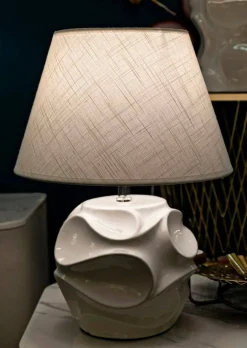 Lampada da tavolo Stencil, , 30x30 h42 cm<Dmora New