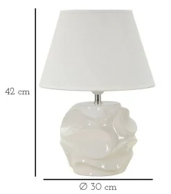 Lampada da tavolo Stencil, , 30x30 h42 cm<Dmora New