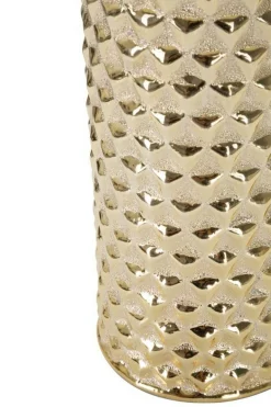 Lampada da tavolo Supreme, Bianco e Oro, 30x30 h48 cm<Dmora Hot