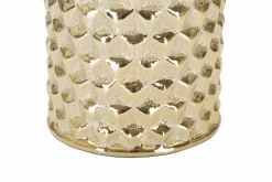 Lampada da tavolo Supreme, Bianco e Oro, 30x30 h48 cm<Dmora Hot