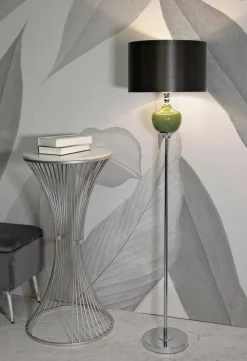Lampada da terra Stiviere, 40x40 h160 cm, Verde e Grigio<Dmora Flash Sale