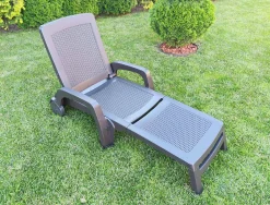 Lettino prendisole Abbie, 190x46h70 cm,<Dmora Cheap