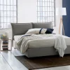 Letto alla francese Agalo, adatto per materasso Cm 140x200,<Dmora Cheap