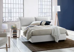 Letto alla francese Agalo, adatto per materasso Cm 140x200,<Dmora Best Sale