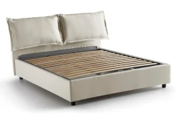 Letto alla francese Agalo, adatto per materasso Cm 140x200,<Dmora Sale