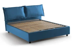 Letto alla francese Agalo, adatto per materasso Cm 140x200,<Dmora Hot