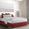 Letto alla francese Alaksir, con materasso Cm 140x200 incluso,<Dmora Store