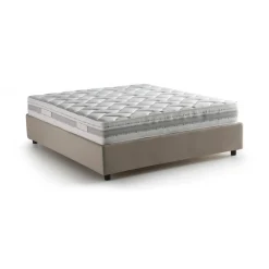 Letto alla francese Alaksir, con materasso Cm 140x200 incluso,<Dmora Best Sale