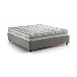 Letto alla francese Alaksir, con materasso Cm 140x200 incluso,<Dmora Clearance