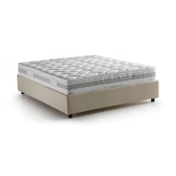 Letto alla francese Alaksir, con materasso Cm 140x200 incluso,<Dmora Best Sale