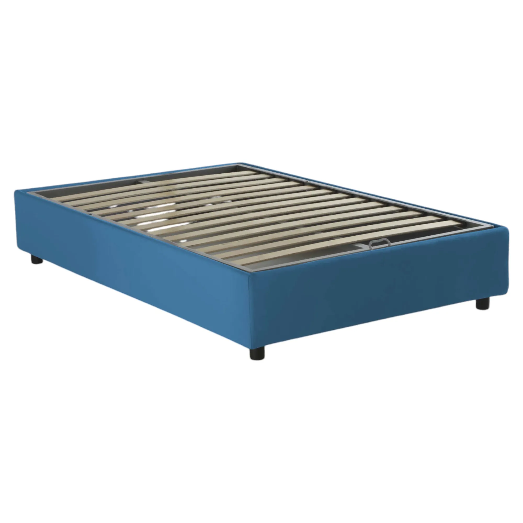 Letto alla francese Alaksir, con materasso Cm 140x200 incluso,<Dmora New