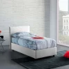 Letto alla francese Alion, con materasso Cm 140x190 incluso,<Dmora Best Sale