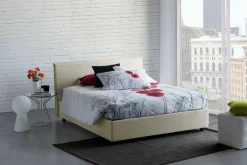 Letto alla francese Alion, con materasso Cm 140x190 incluso,<Dmora Store